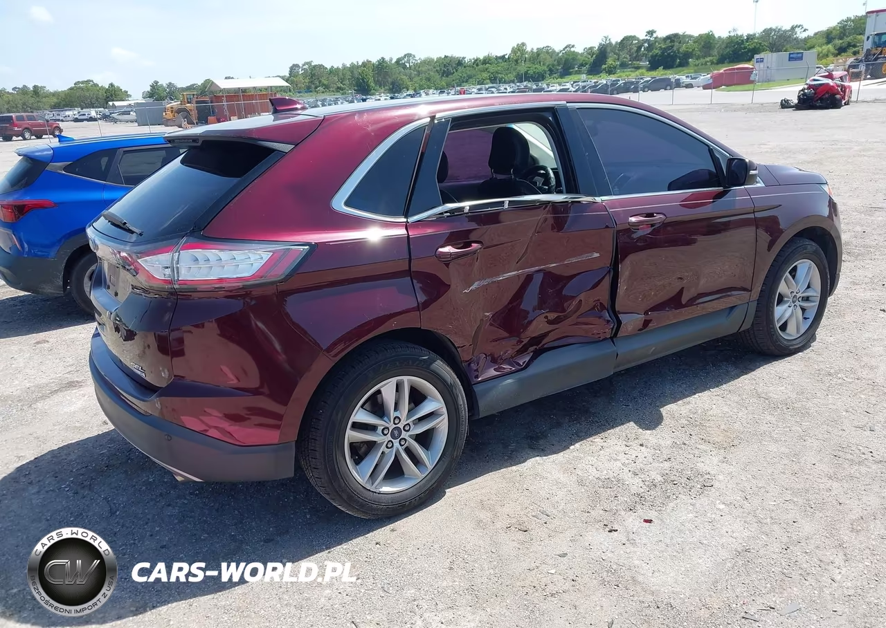 2017 Ford Edge Sel VIN:2FMPK4J93HBB83252 - 4