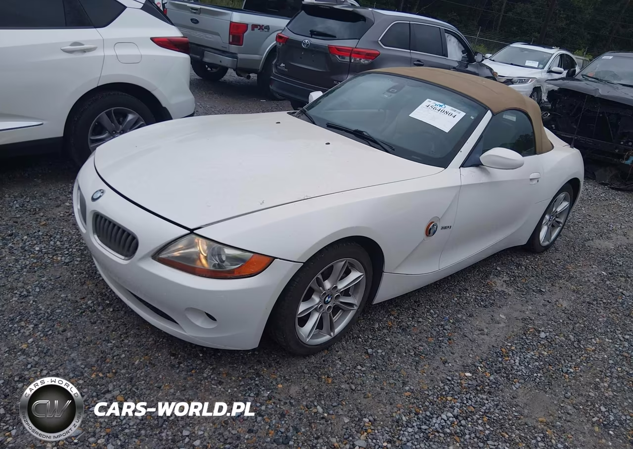 2004 BMW Z4 3.0I VIN:4USBT53544LU06639 - 2