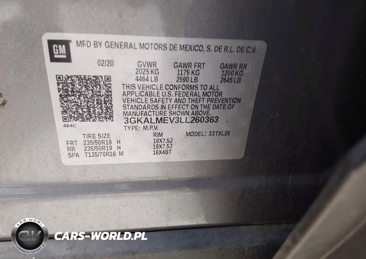 2020 GMC Terrain Fwd Sle VIN:3GKALMEV3LL260363 - 9