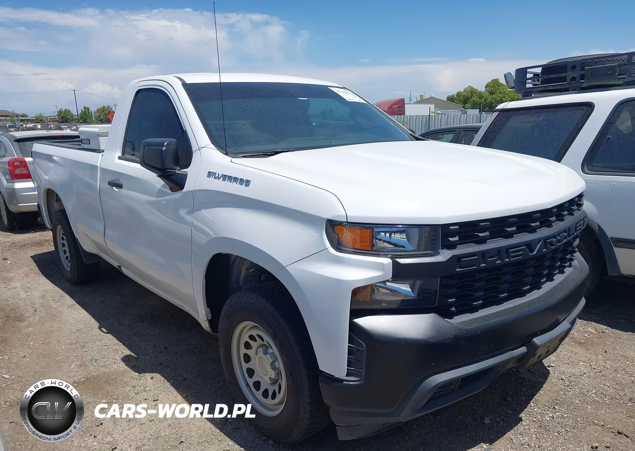 2020 Chevrolet Silverado 1500 2Wd Long Bed Wt VIN:3GCNWAEF8LG125111 - 1