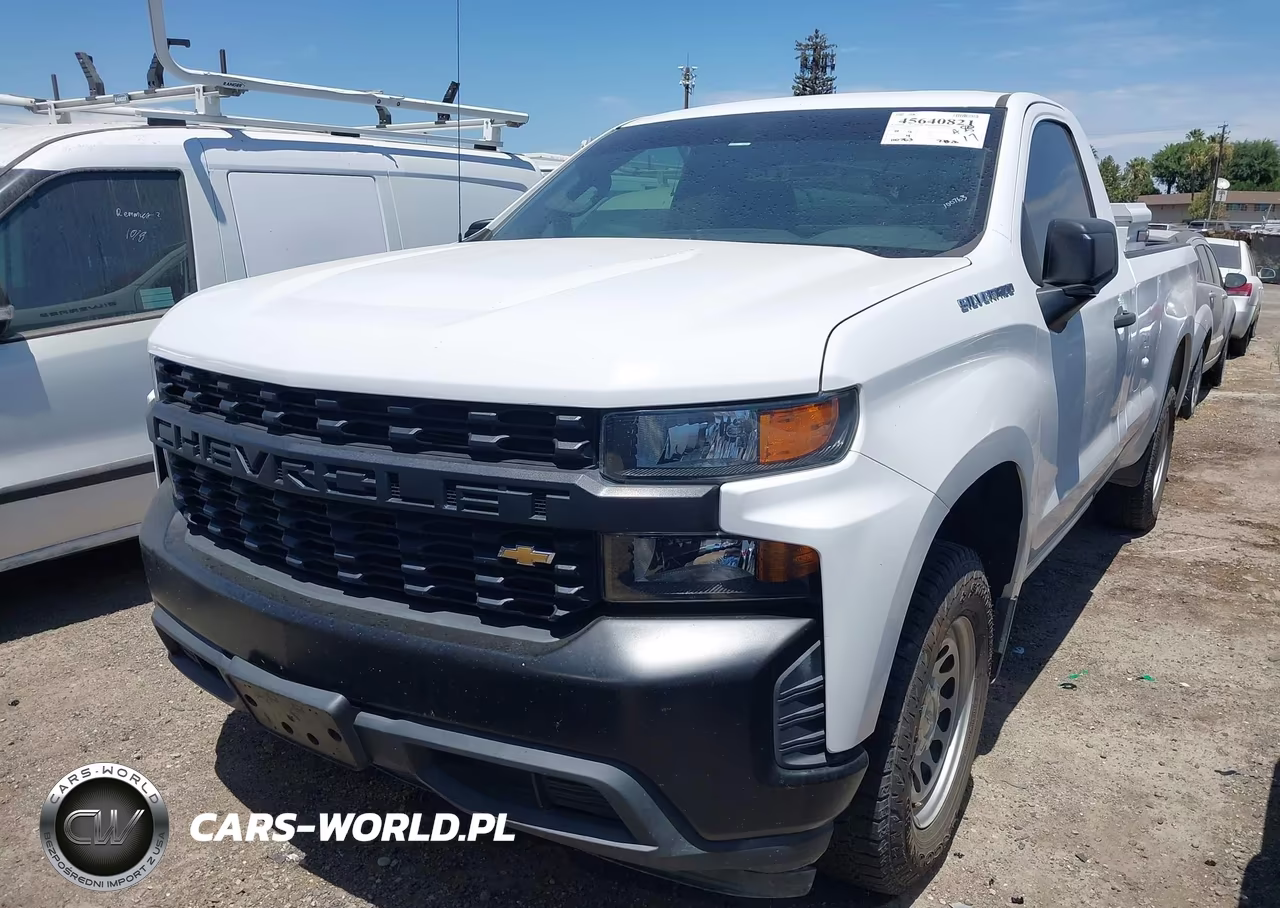 2020 Chevrolet Silverado 1500 2Wd Long Bed Wt VIN:3GCNWAEF8LG125111 - 2