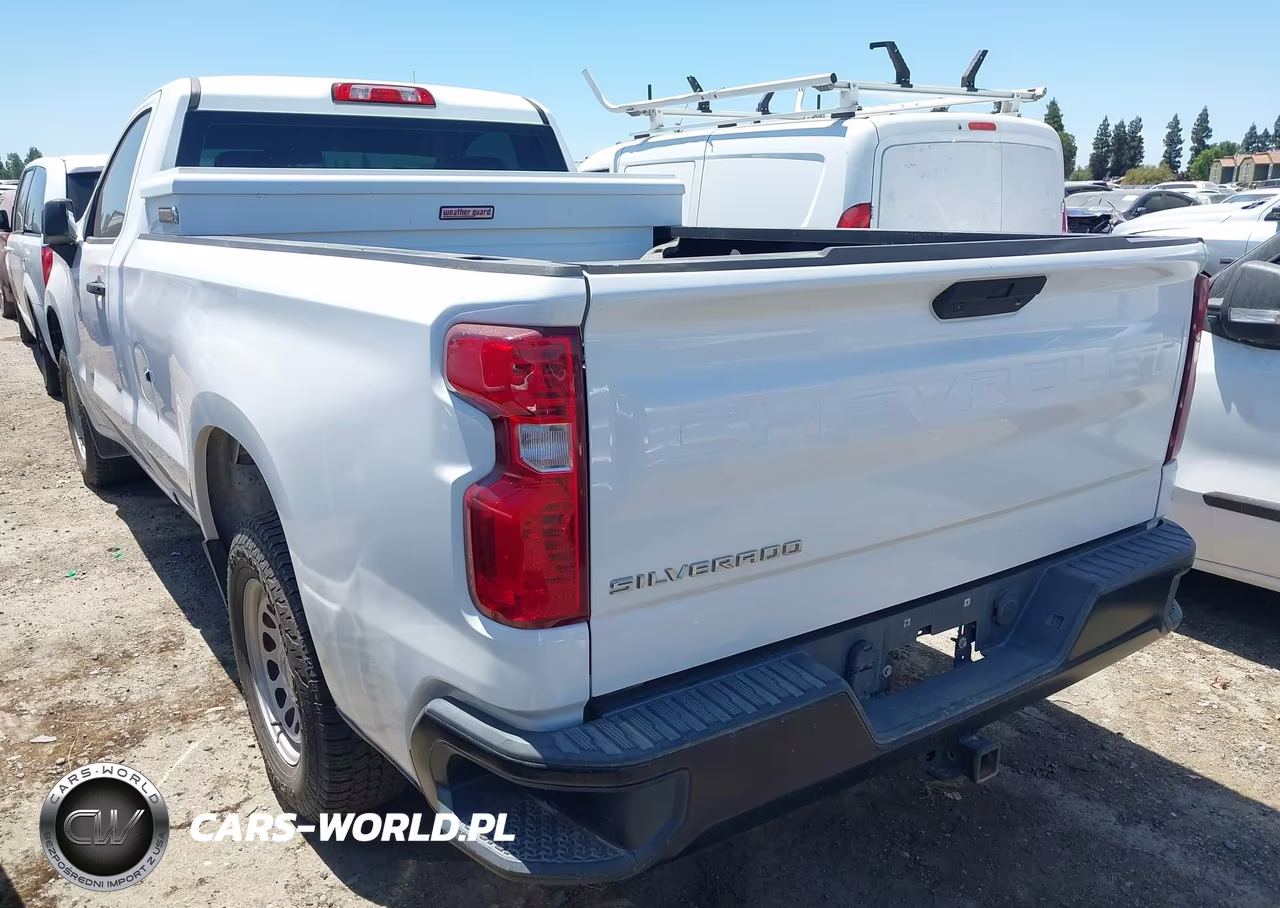 2020 Chevrolet Silverado 1500 2Wd Long Bed Wt VIN:3GCNWAEF8LG125111 - 3