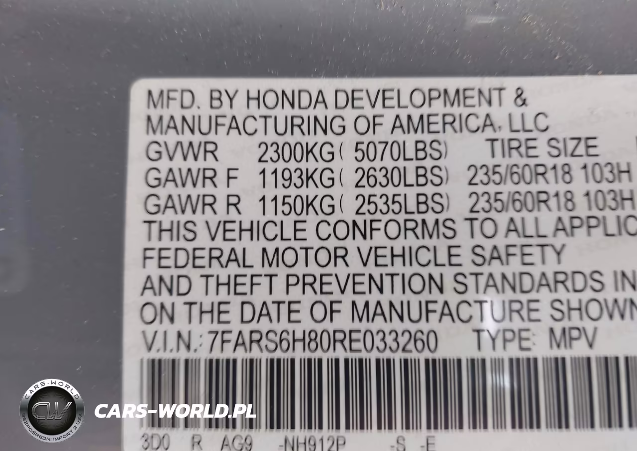 2024 Honda Cr-V Hybrid Sport-L VIN:7FARS6H80RE033260 - 9