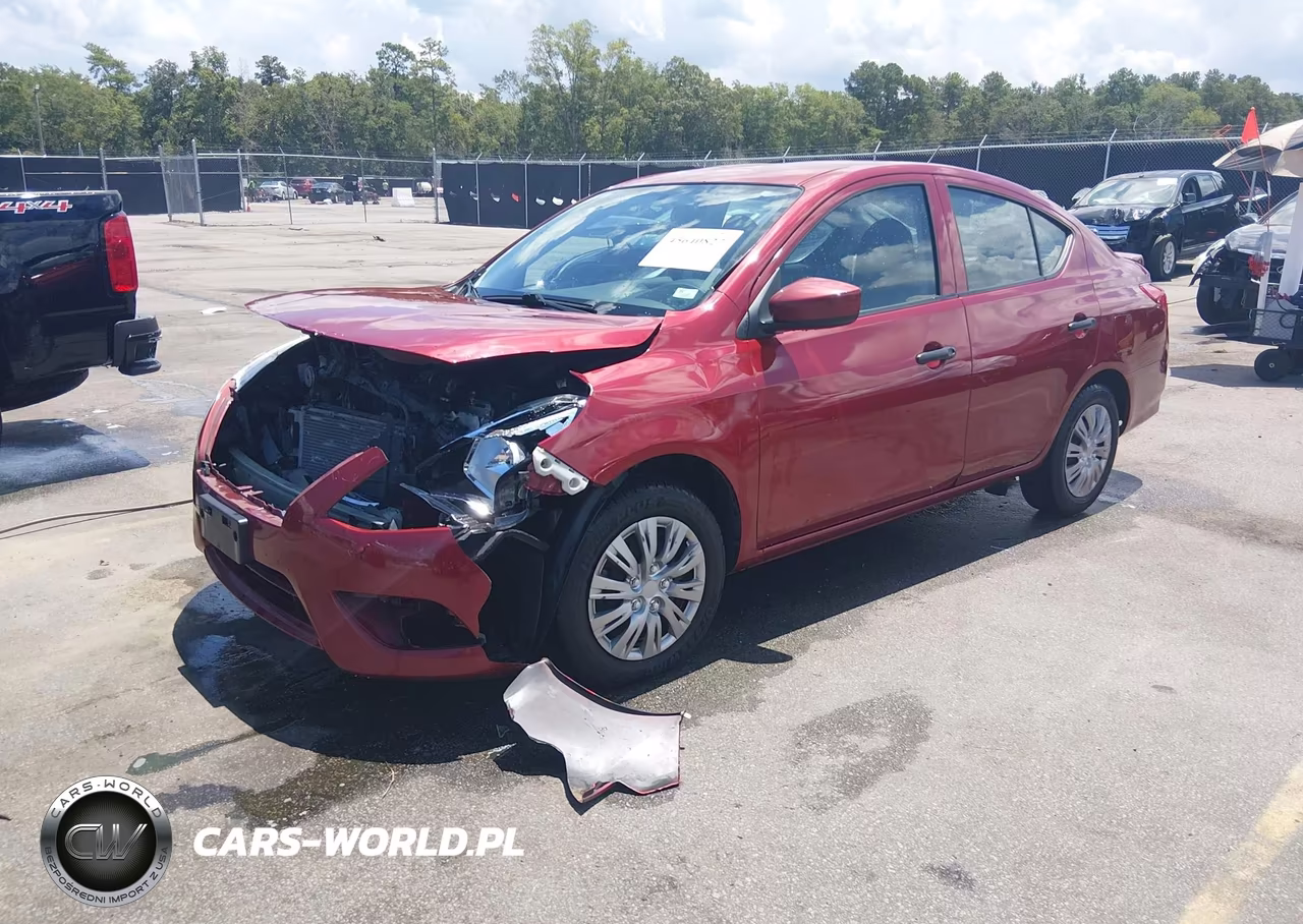 2016 Nissan Versa 1.6 S+ VIN:3N1CN7AP9GL909874 - 2