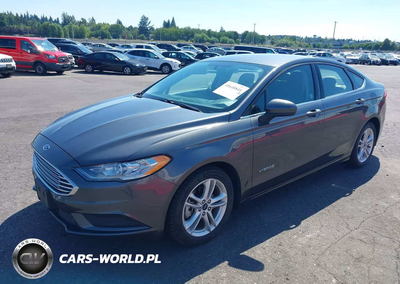 2018 Ford Fusion Hybrid S VIN:3FA6P0UU1JR141881 - 2