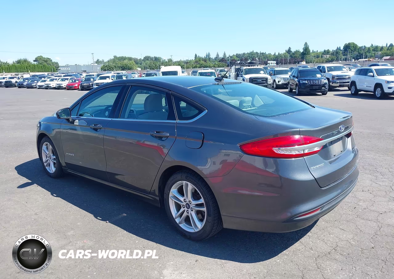 2018 Ford Fusion Hybrid S VIN:3FA6P0UU1JR141881 - 3