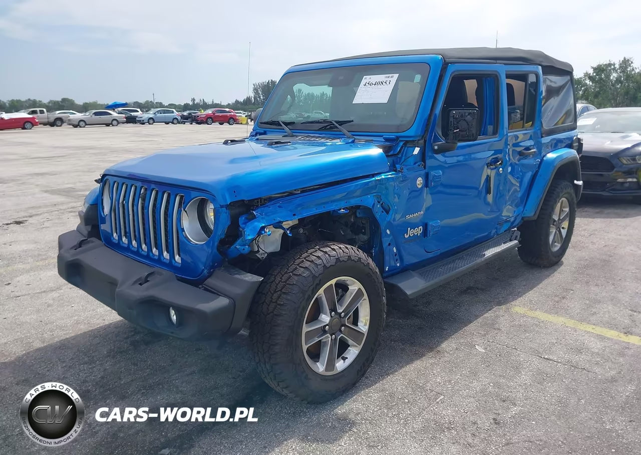2021 Jeep Wrangler Unlimited Sahara 4X4 VIN:1C4HJXEG9MW845057 - 2