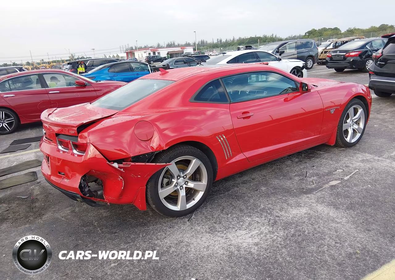 2012 Chevrolet Camaro 1Lt VIN:2G1FB1E39C9142816 - 4