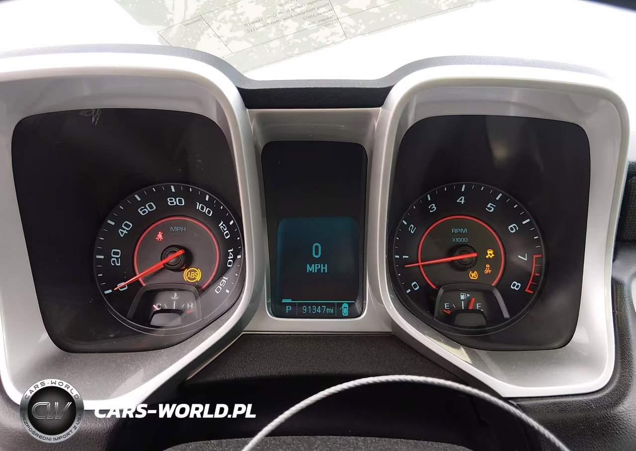 2012 Chevrolet Camaro 1Lt VIN:2G1FB1E39C9142816 - 7