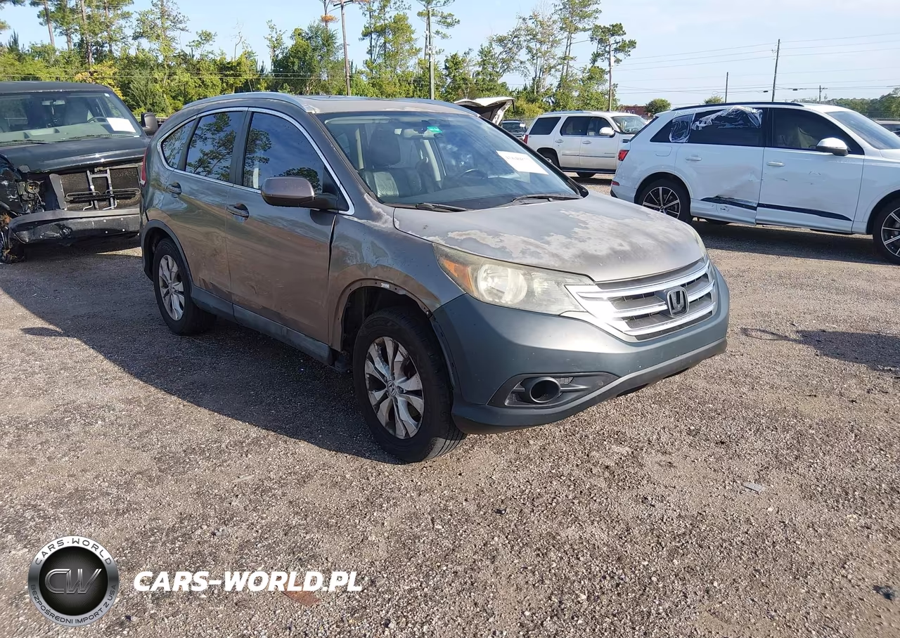 2013 Honda Cr-V Ex-L VIN:5J6RM3H76DL006981 - 1