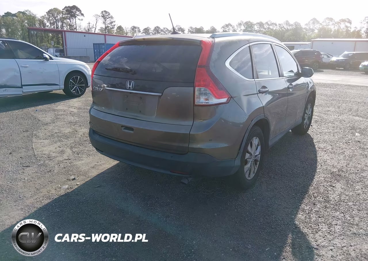 2013 Honda Cr-V Ex-L VIN:5J6RM3H76DL006981 - 4