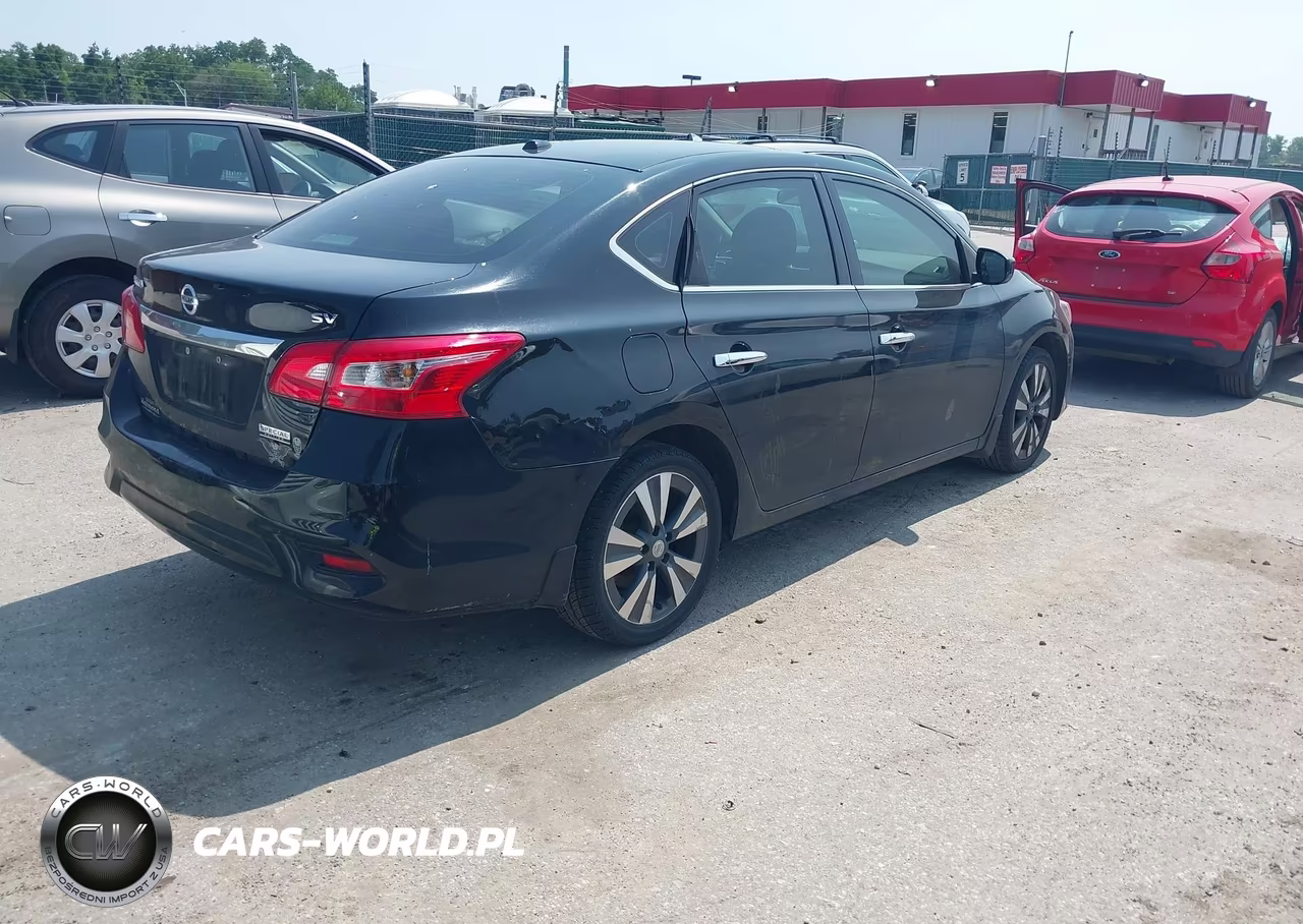 2019 Nissan Sentra Sv VIN:3N1AB7AP1KY367360 - 4