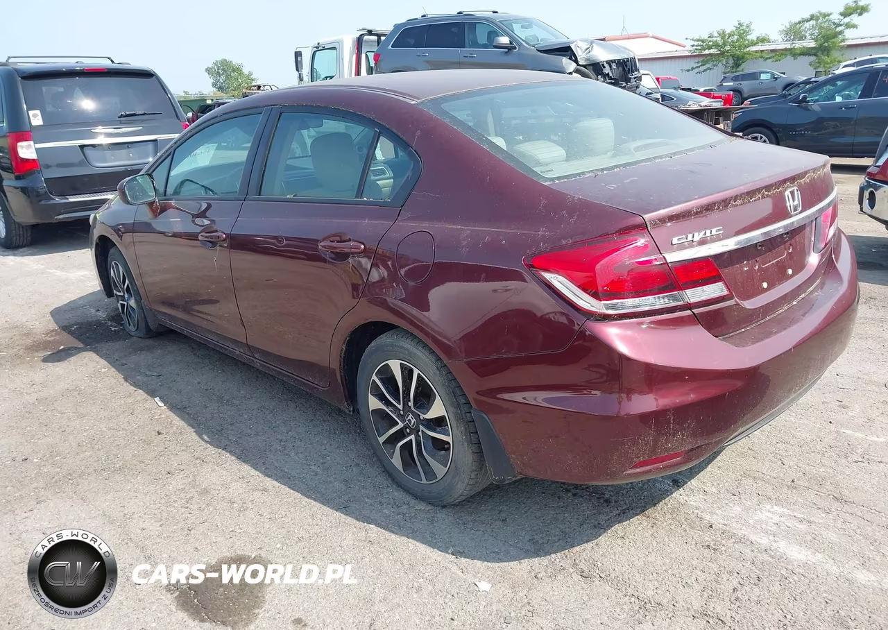 2015 Honda Civic Ex VIN:19XFB2F81FE028998 - 3