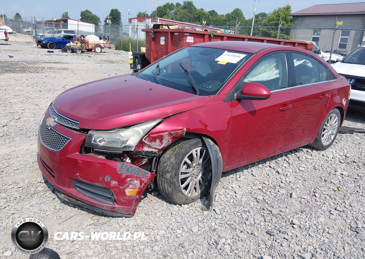 2013 Chevrolet Cruze Eco Auto VIN:1G1PH5SB5D7283584 - 2