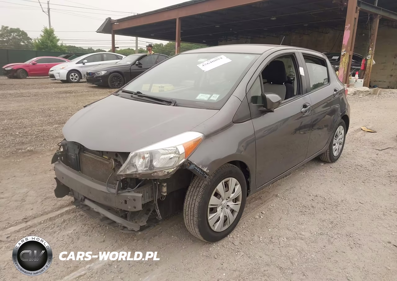2013 Toyota Yaris Le VIN:JTDKTUD39DD561856 - 2