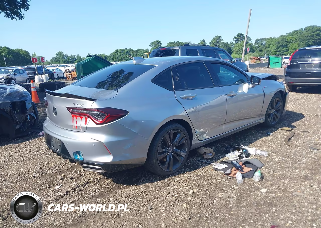 2021 Acura Tlx A-Spec Package VIN:19UUB5F55MA012089 - 4