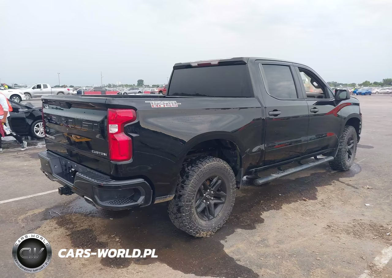 2020 Chevrolet Silverado 1500 4Wd Short Bed Custom Trail Boss VIN:3GCPYCEF4LG261539 - 4