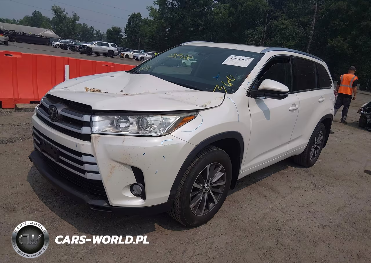 2018 Toyota Highlander Xle VIN:5TDJZRFH0JS869501 - 2