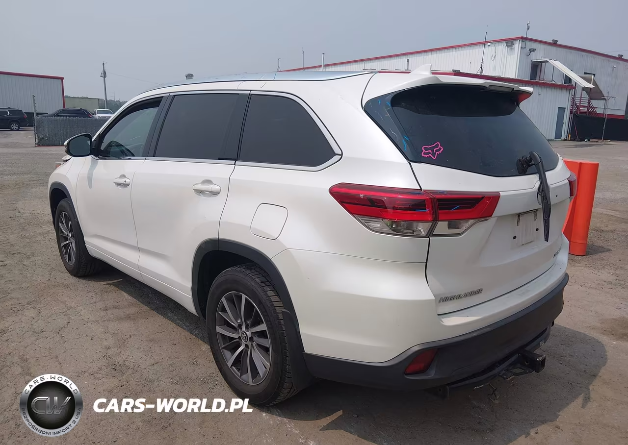 2018 Toyota Highlander Xle VIN:5TDJZRFH0JS869501 - 3
