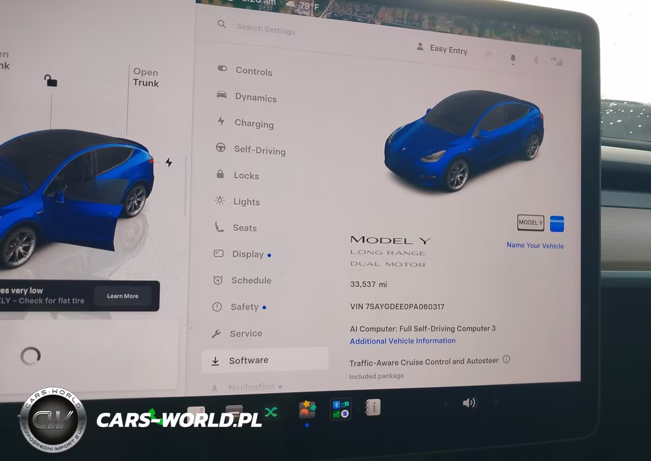 2023 Tesla Model Y Awd-Long Range Dual Motor All-Wheel Drive VIN:7SAYGDEE0PA060317 - 7