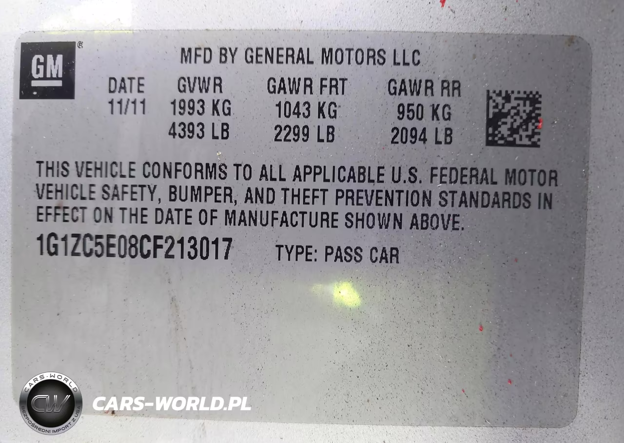 2012 Chevrolet Malibu 1Lt VIN:1G1ZC5E08CF213017 - 9