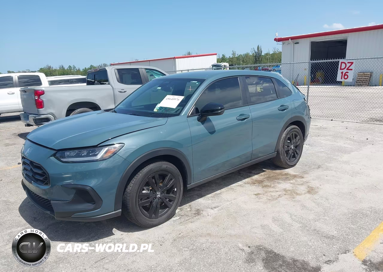 2026 Honda Hr-V 2Wd Sport VIN:3CZRZ1H56TM711992 - 2