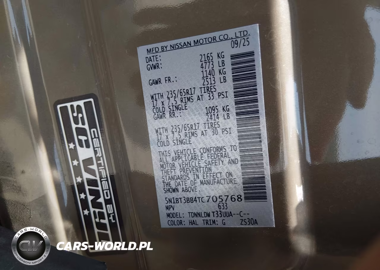 2026 Nissan Rogue Rock Creek VIN:5N1BT3BB4TC705768 - 9