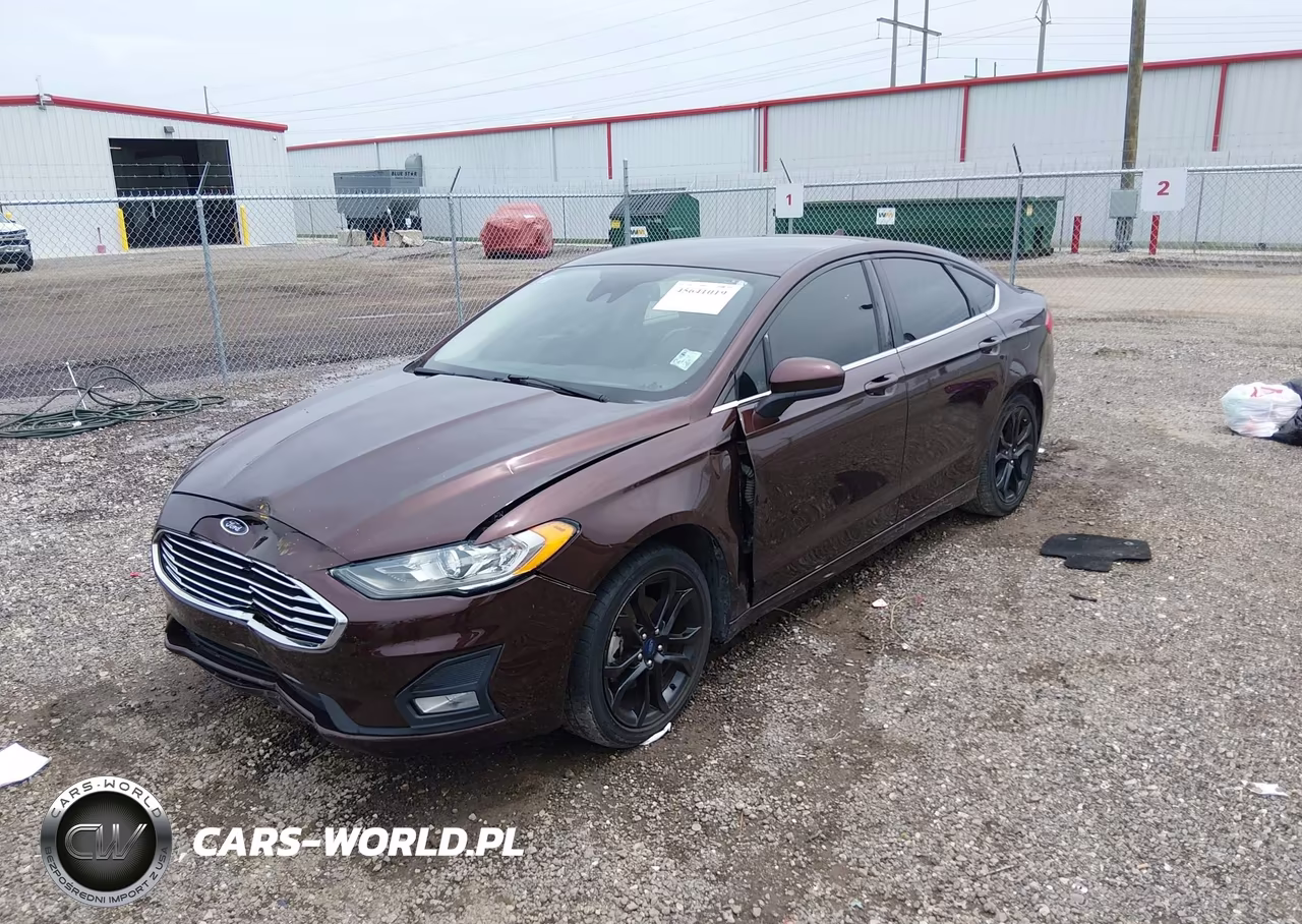 2019 Ford Fusion Se VIN:3FA6P0HD8KR111949 - 2
