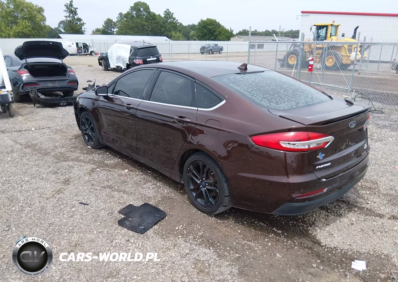 2019 Ford Fusion Se VIN:3FA6P0HD8KR111949 - 3
