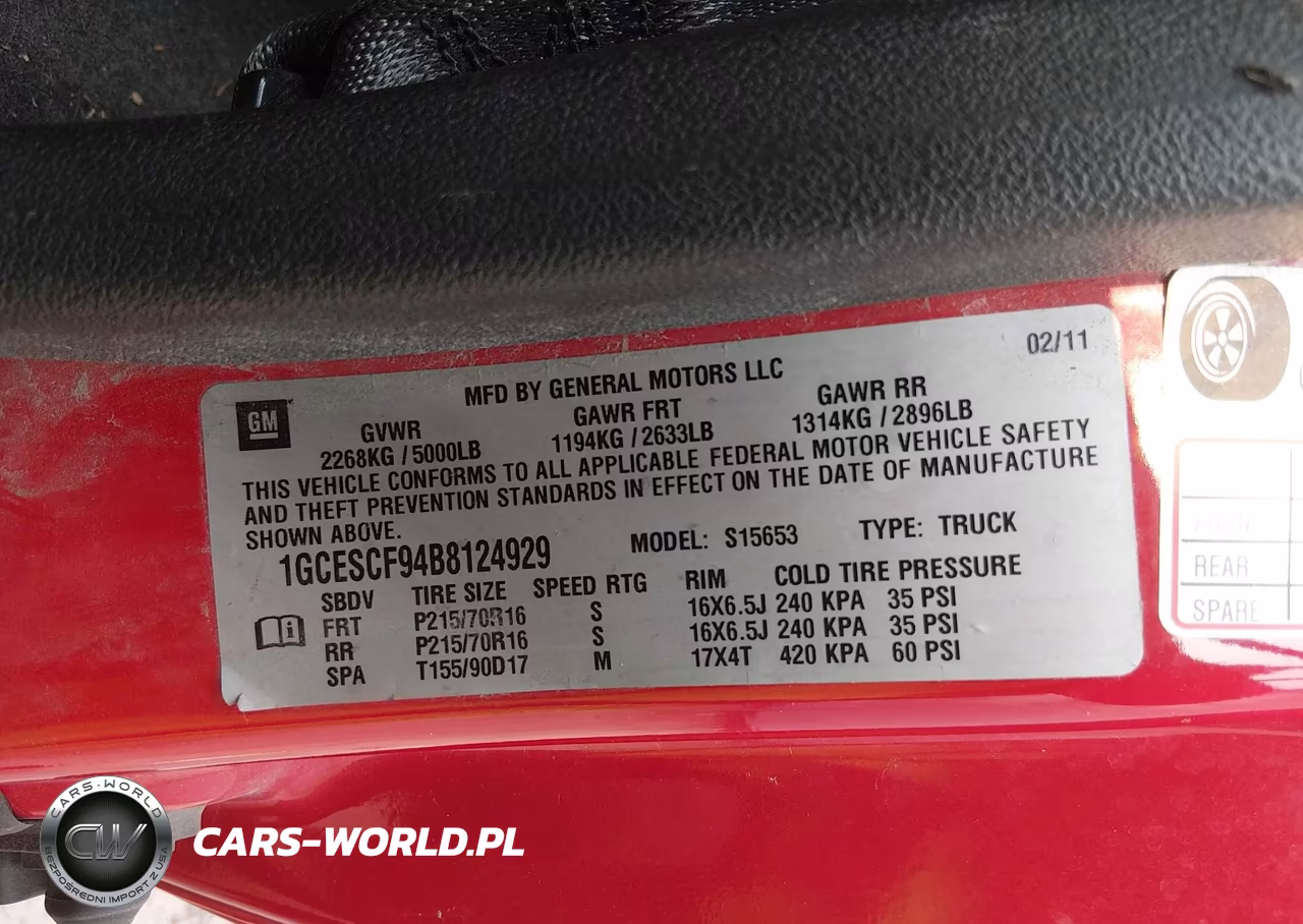 2011 Chevrolet Colorado 1Lt VIN:1GCESCF94B8124929 - 9