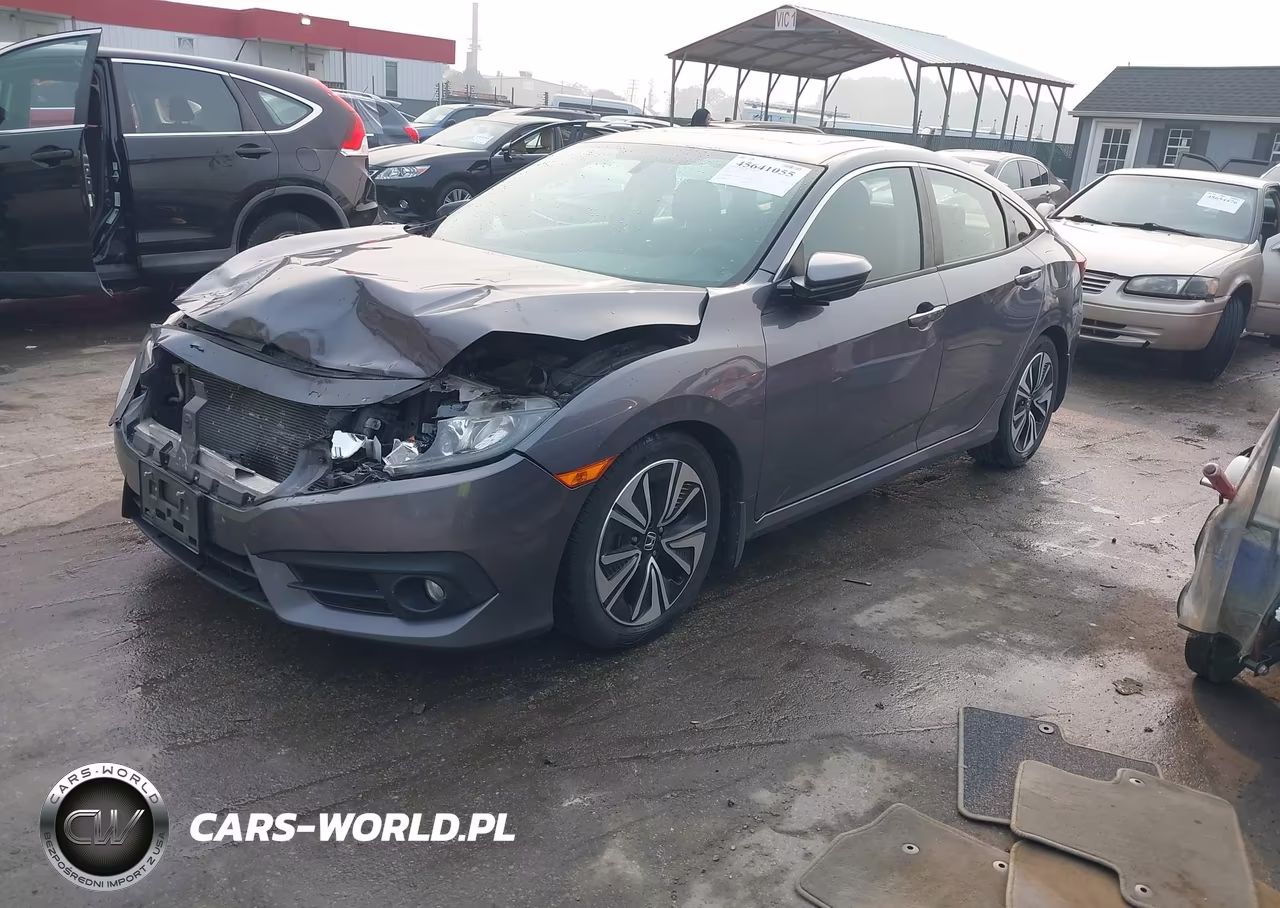 2016 Honda Civic Ex-T VIN:2HGFC1F34GH639756 - 2