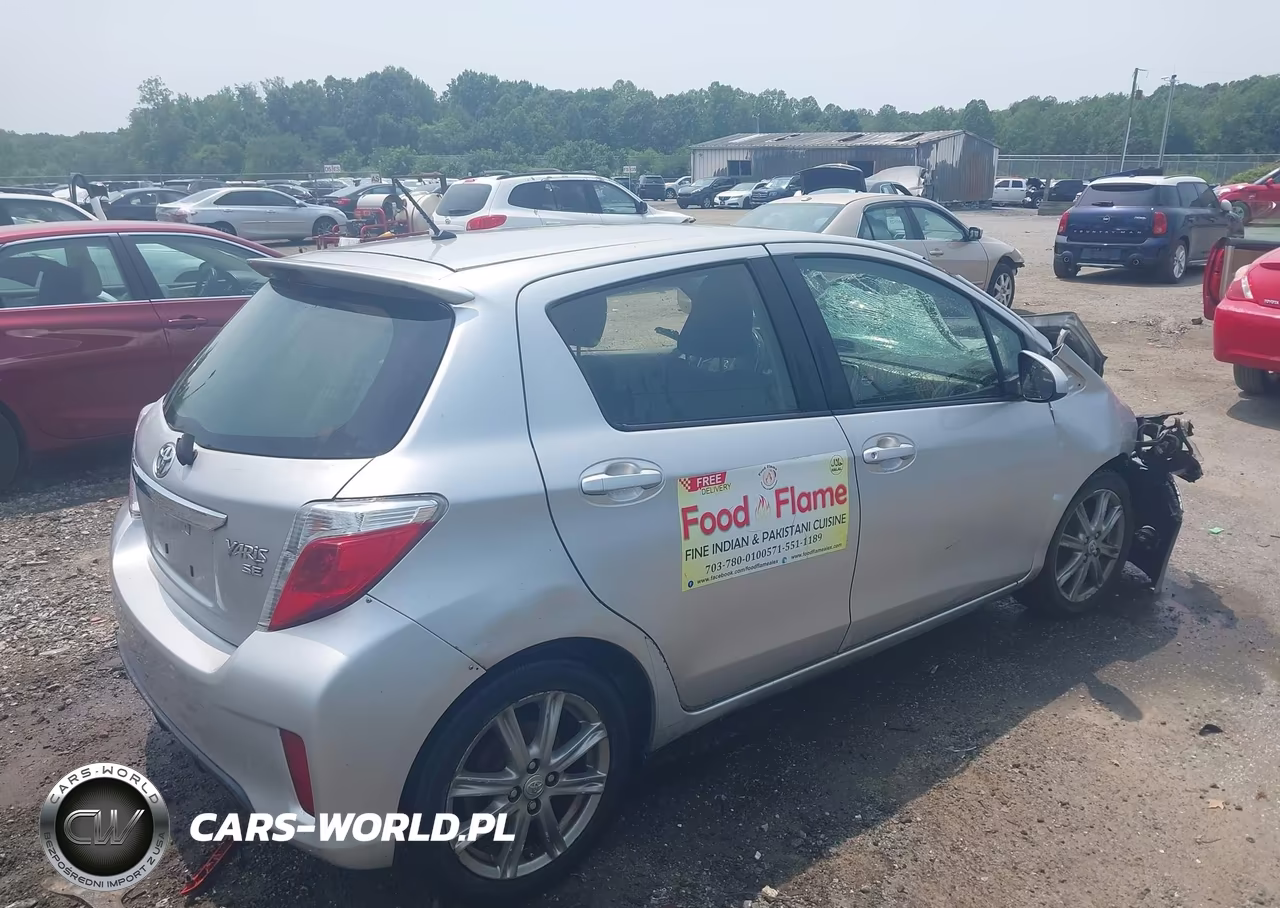 2013 Toyota Yaris Se VIN:JTDKTUD31DD571765 - 4
