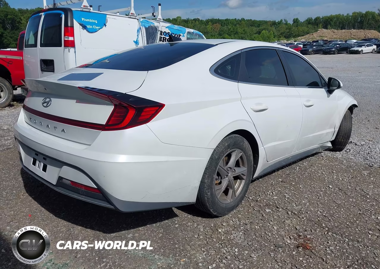 2021 Hyundai Sonata Se VIN:5NPEG4JA7MH071768 - 4