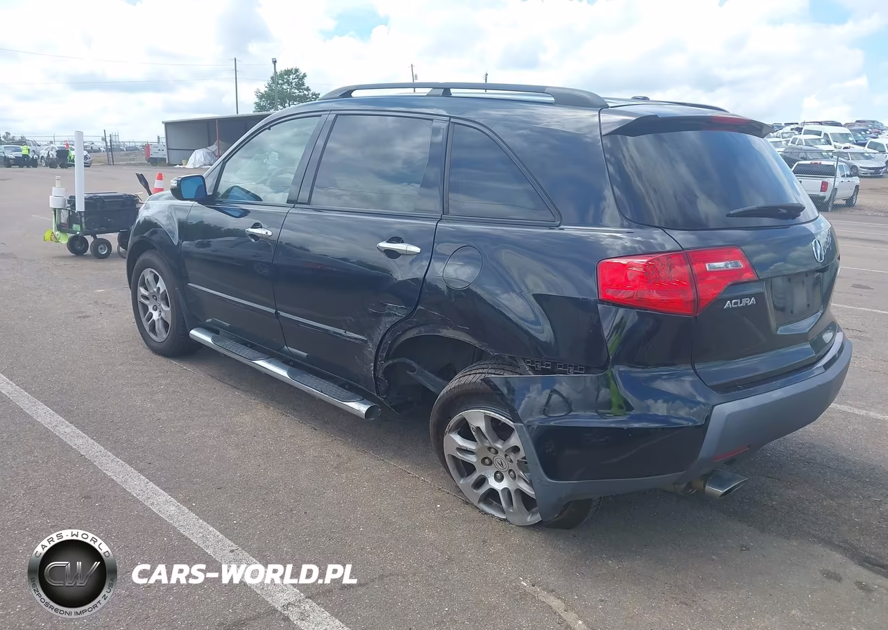 2008 Acura Mdx Technology Package VIN:2HNYD284X8H557185 - 3
