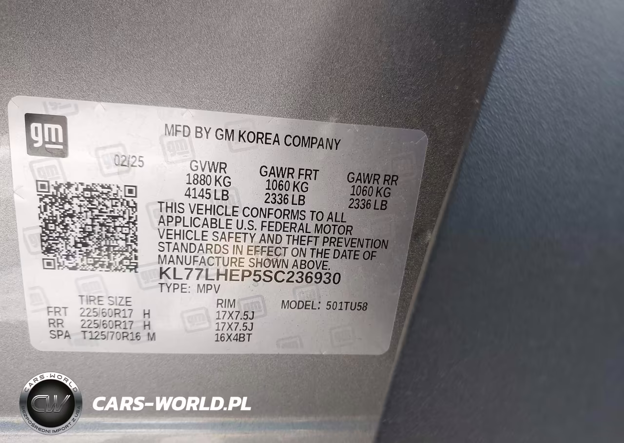 2025 Chevrolet Trax Fwd Lt VIN:KL77LHEP5SC236930 - 9