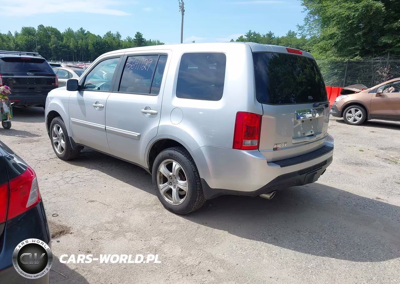 2013 Honda Pilot Ex VIN:5FNYF4H41DB059064 - 3
