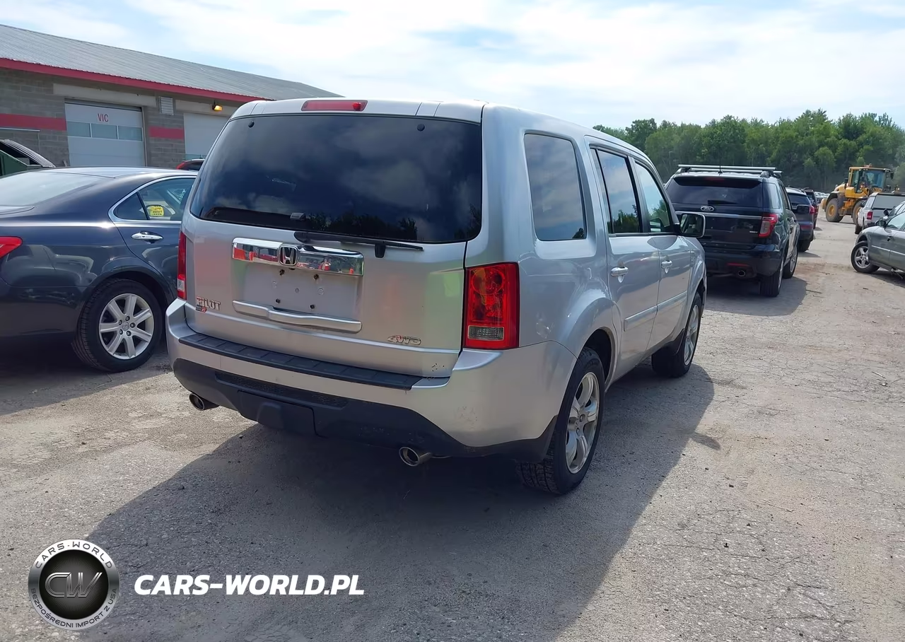 2013 Honda Pilot Ex VIN:5FNYF4H41DB059064 - 4