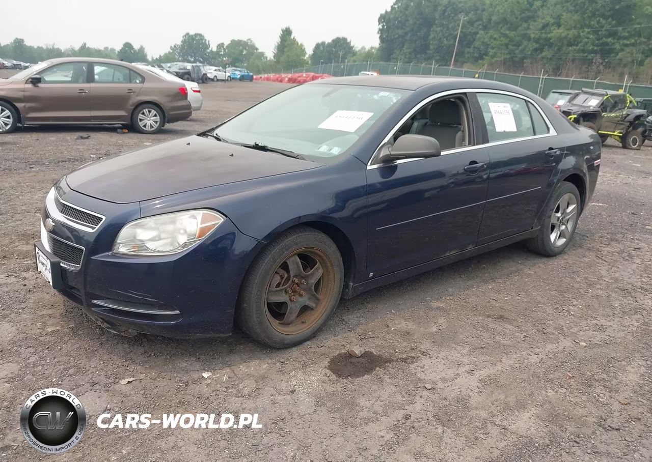 2009 Chevrolet Malibu Ls VIN:1G1ZG57B49F154432 - 2