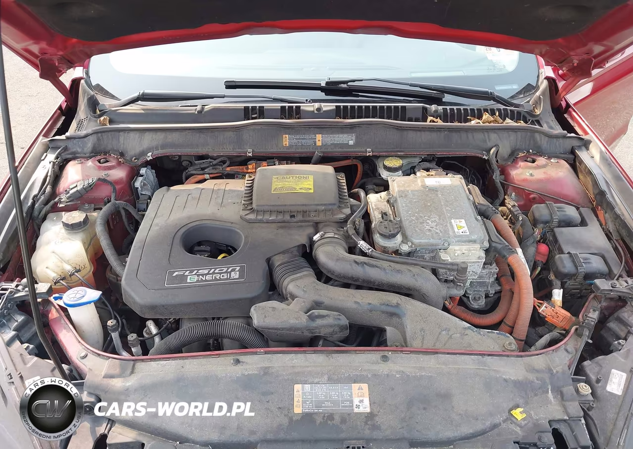 2015 Ford Fusion Energi Titanium VIN:3FA6P0SU3FR217417 - 10