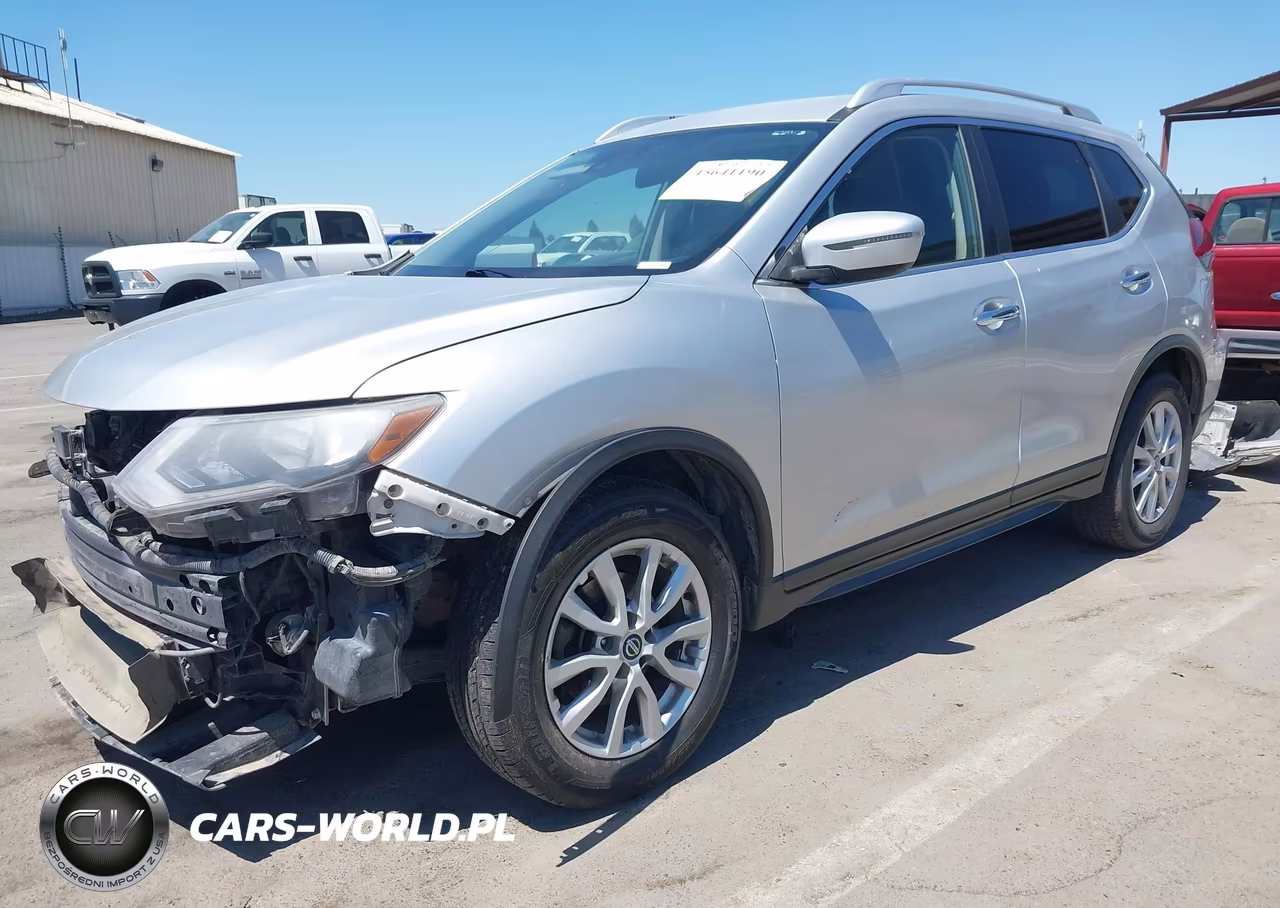 2019 Nissan Rogue Sv VIN:KNMAT2MT4KP509496 - 2
