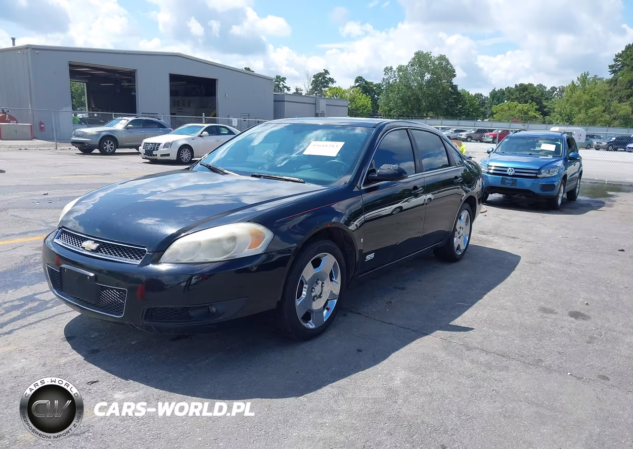 2008 Chevrolet Impala Ss VIN:2G1WD58C589111650 - 2