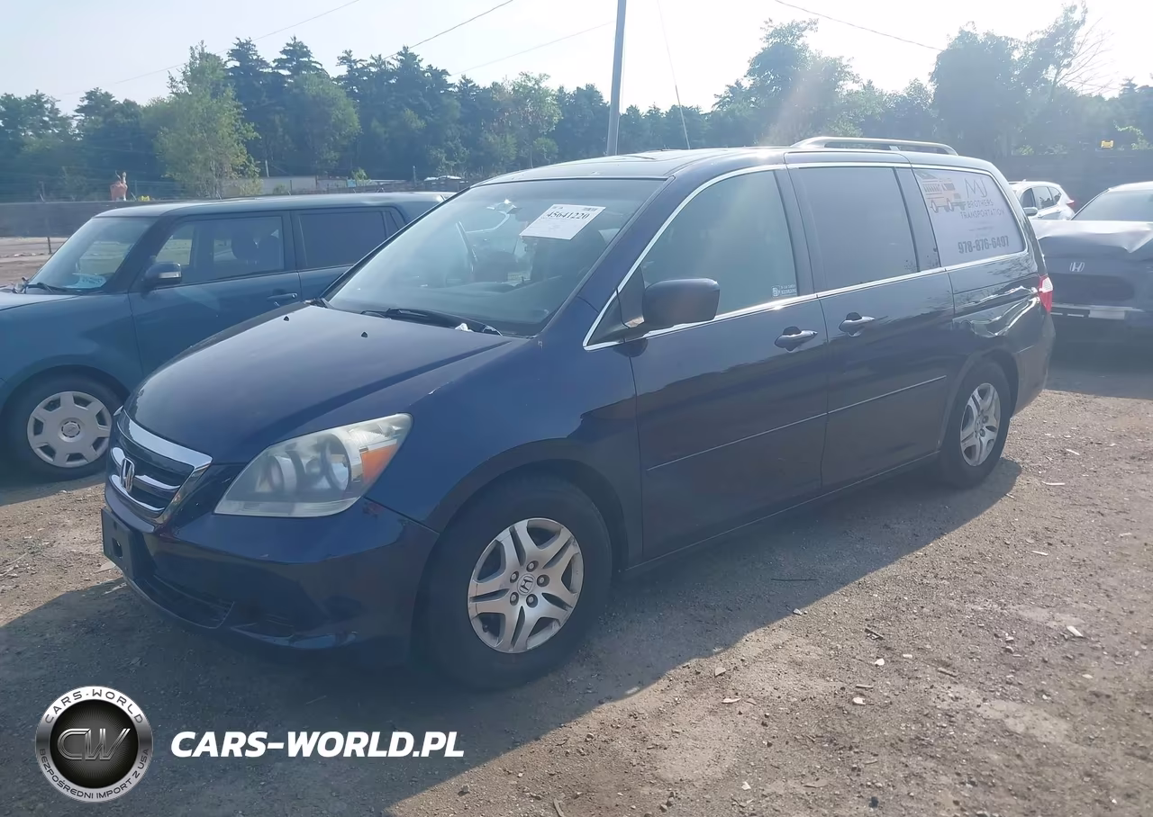 2007 Honda Odyssey Ex-L VIN:5FNRL38747B079332 - 2