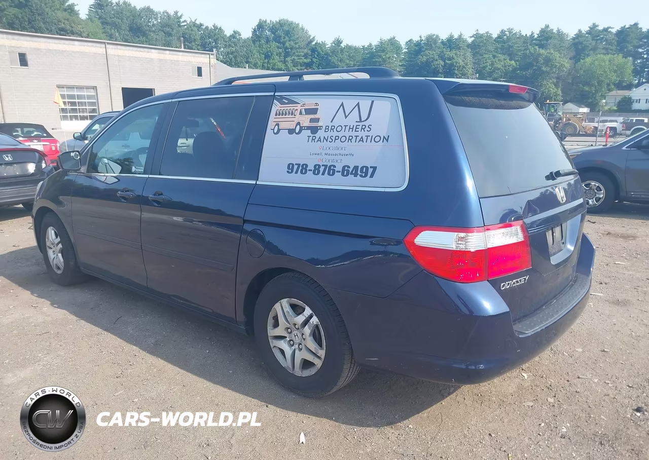 2007 Honda Odyssey Ex-L VIN:5FNRL38747B079332 - 3