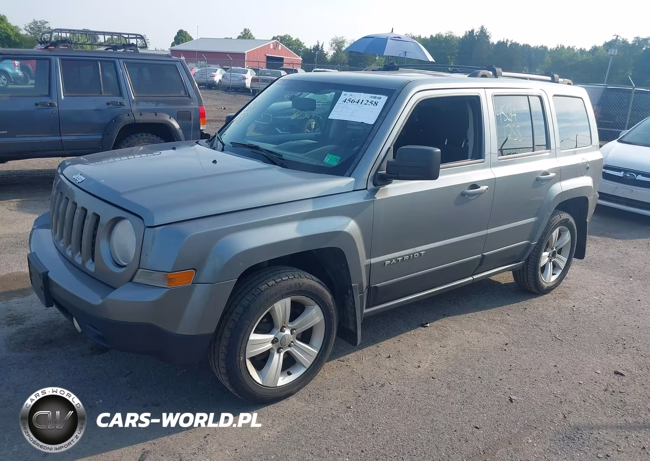 2014 Jeep Patriot Latitude VIN:1C4NJRFB9ED626307 - 2