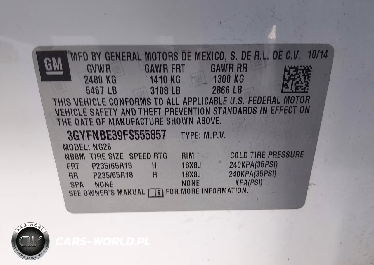 2015 Cadillac Srx Luxury Collection VIN:3GYFNBE39FS555857 - 9