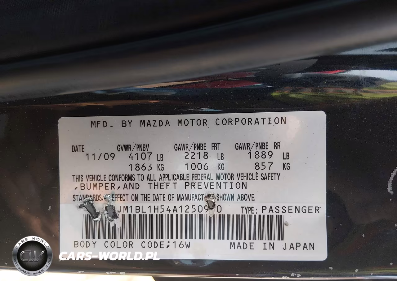 2010 Mazda Mazda3 S Sport VIN:JM1BL1H54A1250990 - 9