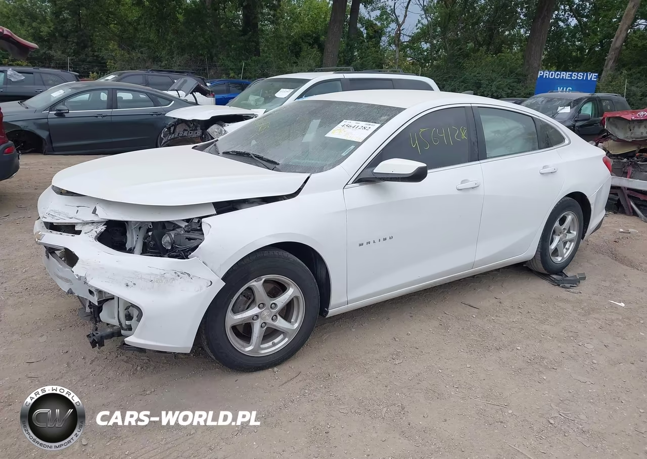 2017 Chevrolet Malibu Ls VIN:1G1ZB5ST0HF202456 - 2