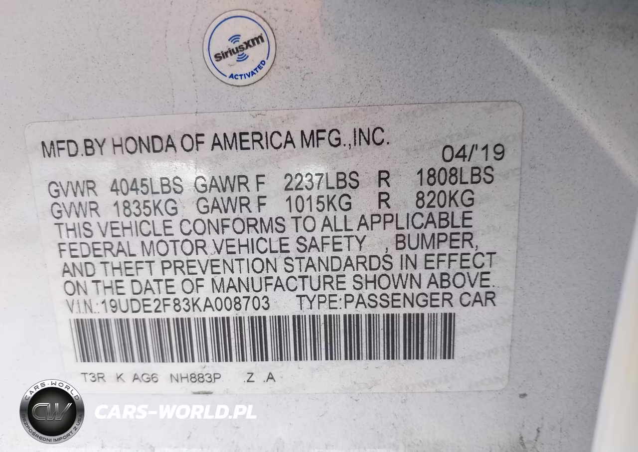 2019 Acura Ilx Premium A-Spec Packages-Technology A-Spec Packages VIN:19UDE2F83KA008703 - 9