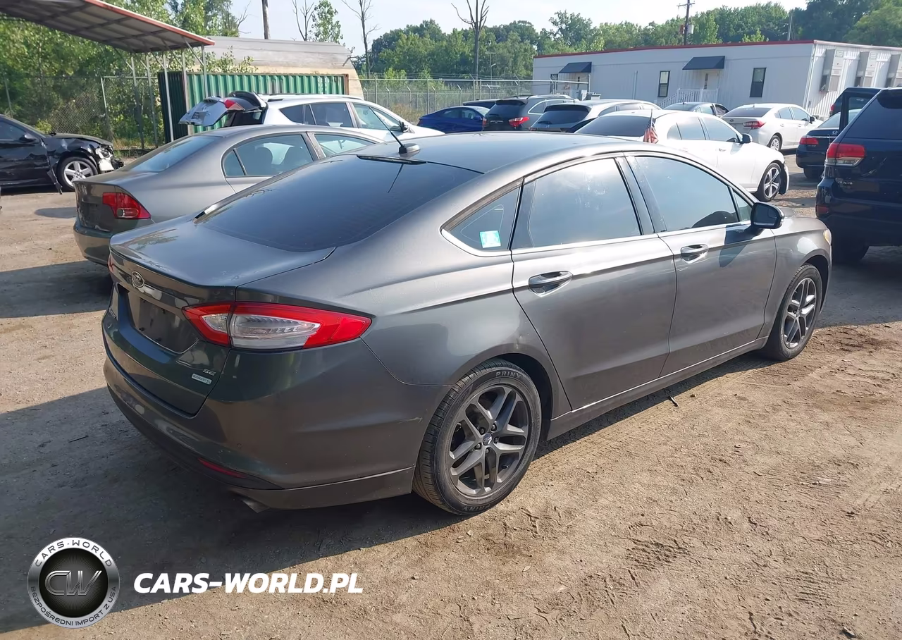 2016 Ford Fusion Se VIN:3FA6P0HD3GR138595 - 4