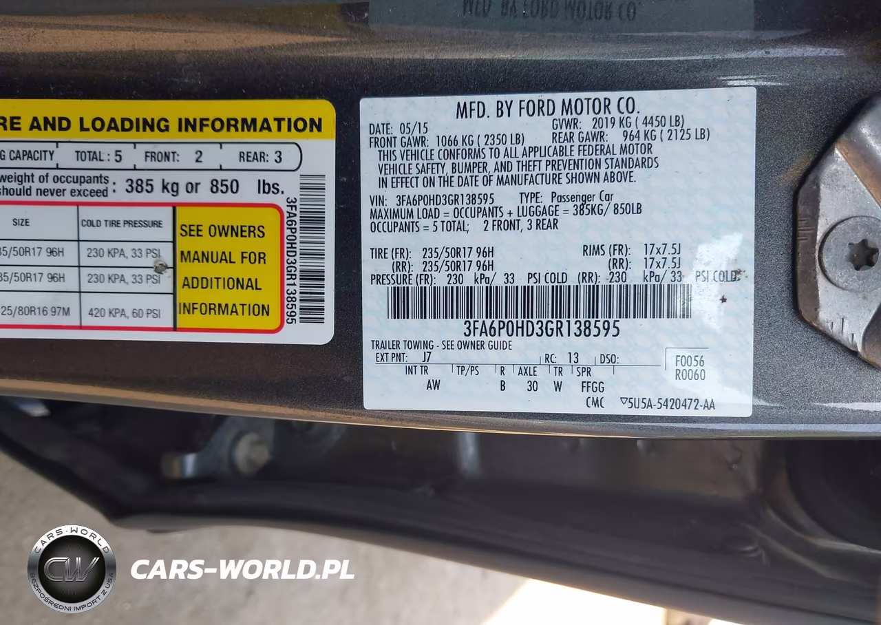 2016 Ford Fusion Se VIN:3FA6P0HD3GR138595 - 9